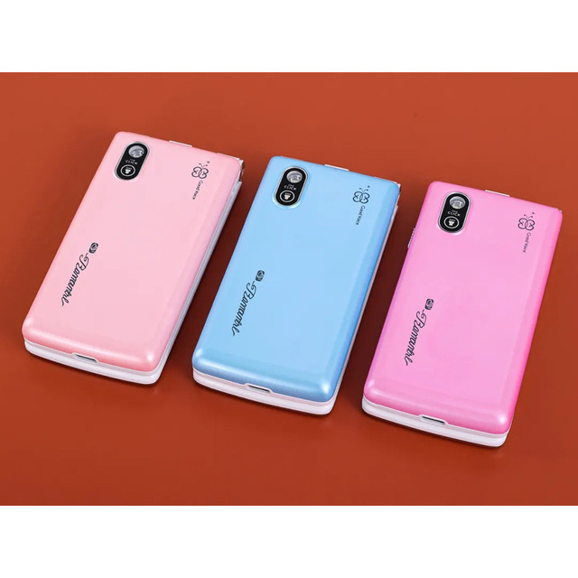 2024 Hot Sale New Folding Elderly Phone Women's Student Phone LED Display GSM Qwerty Keyboard Dual SIM Big Battery Loud Sounds