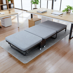 Cama Plegable Individual de Esponja para <span class=keywords><strong>Siesta</strong></span> en Oficina de Fábrica de Muebles Cama de Pared Plegable de Carga Pesada Sofá Cama - Product Image 1