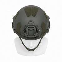 Casco Táctico AT-FG — Construcción en UHMWPE/Aramida/Kevlar, Equipo Funcional para Exteriores, para Simulación de Entrenamiento y Protección