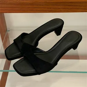 Sandalias de Verano Elegantes con Cordones y Punta Abierta para Mujer, Tacón <span class=keywords><strong>Bajo</strong></span> Cuadrado, Casuales para Fiesta - Product Image 3