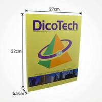 Carpeta de Archivo Decorativa de Oficina, Marca Longli, Zhejiang, Personalizada al por Mayor, A4, Superficie Brillante/Mate/Esmerilada, Impresa con UV