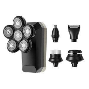 เครื่องโกนหนวดไฟฟ้าแบบพกพาสำหรับผู้ชาย CITICITY หัวโกน 5 ใบมีด พร้อมจอ LED แสดงผลแบบมัลติฟังก์ชั่น ชาร์จไฟได้ ใช้ในบ้านได้ ระดับมืออาชีพ - Product Image 1