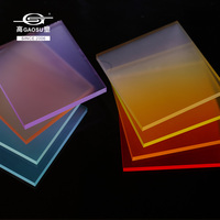 Lámina Acrílica Translúcida de Color Personalizado, Panel PMMA Mate Ecológico para Decoración de Interiores y Aplicaciones Arquitectónicas