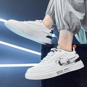2026 New Korean Style <strong>Little</strong> White Breathable Board <strong>Shoes</strong> for Male Students Casual Trend with Waterproof Feature for Summer - Product Image 3