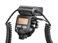 Flash Macro Yongnuo YN24EX E TTL Twin Lite para Cámaras Canon con Doble Cabezal de Flash + 4 Anillos Adaptadores