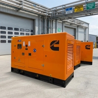 Generador diésel silencioso de 160 kW, 200 kVA, 180 kW con arranque automático y respaldo, alternador de cobre, trifásico 380 V 400 V, precio bajo de fábrica