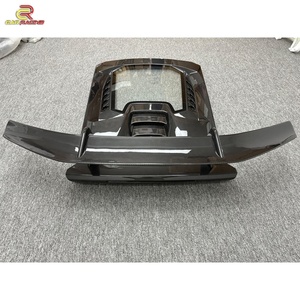 Capó Trasero de Fibra de Carbono Estilo Performante con Alerón para Lamborghini Huracán LP580 LP610 2014-2018, Piezas de Carrocería - Product Image 6