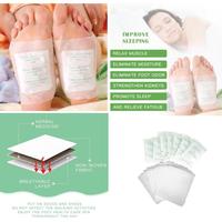 Kinoki Original Premium Herbal Detox Foot Patches Premium Healthcare Supply pour la libération de toxines pendant la nuit