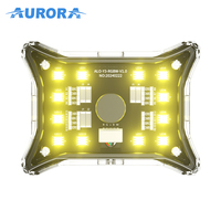 Aurora Led RGBW Rock Lights Underbody Trail Rig Light High Lumens White Led Rock Lights para camiones Coche ATV UTV 4x4 OffRoad SUV
