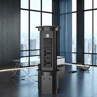 Prise de courant escamotable automatique russe, prise escamotable de bureau, prise escamotable modulaire