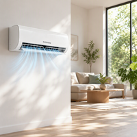 AC Split Smart Tuya WiFi Kontrol Jarak Jauh Mobile Variabel Frekuensi DC Inverter Hemat Energi Pendingin Udara untuk Penggunaan Rumah Tangga