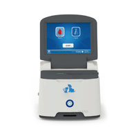 LHWXQ101 Test rapide pour hôpital animalier Analyseur d'électrolyte efficace Système de gaz sanguin vétérinaire POCT