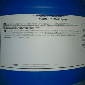 Dispersante Rohm Haas ACUMER 1000 Sin Fósforo, Inhibidor de Incrustaciones de Bajo Peso Molecular para Tratamiento de Agua, Hecho en EE. UU. - Product Image 3
