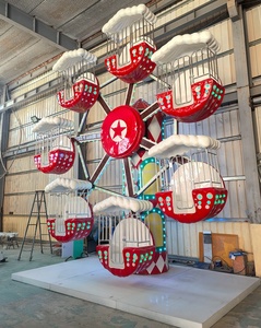 <span class=keywords><strong>Luna</strong></span> Park Kiddie Cable Car Parque de atracciones Productos Doble cara Mini Noria Paseos en venta - Product Image 3