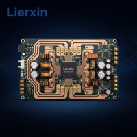 Amplificateur audio de voiture 4 canaux en cuivre robuste FR-4 avec DSP, carte PCB 4 couches, classe D, 4x100W, égaliseur 32 bits et crossover pour entrée RCA
