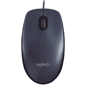 Ratón con Cable <span class=keywords><strong>Logitech</strong></span> <span class=keywords><strong>M90</strong></span> Negro, Ratón Ergonómico de Tamaño Completo para Computadoras y Portátiles - Product Image 2