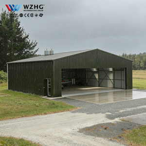 Estructura Espacial de Acero Q235/Q355 para Refugio de Aviones en la Industria Aeronáutica - Product Image 1