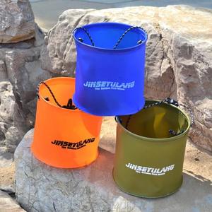 Cubo de Pesca Plegable Jinsetulang, Multifuncional, Resistente al Agua, para Montar en el Coche, para Almacenamiento de Peces Vivos, Color Aleatorio - Product Image 5