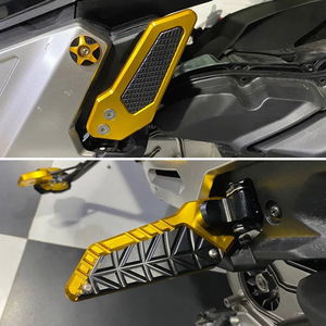 เหมาะสำหรับฮอนด้า ADV160 <span class=keywords><strong>ADV</strong></span> <span class=keywords><strong>160</strong></span> ADV150 ADV150, ที่พักเท้าซ้ายและขวา ฝาครอบตกแต่งอะลูมิเนียมอัลลอย - Product Image 4
