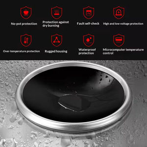 Cocina de Inducción Doméstica Nueva de Alta Potencia, Juego Completo con Olla, Estufa Eléctrica de Cerámica Cóncava de Alta Potencia - Product Image 3