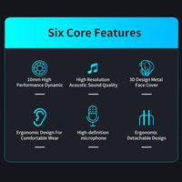 Penawaran Spesial Earphone Berkabel HiFi Bass Monitor dengan Mikrofon untuk Olahraga, Gaming, DJ, dan Pertunjukan Panggung