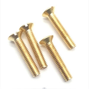 Fixation de haute qualité Din964 H62 boulons en laiton vis à tête fraisée à sens unique - Product Image 6