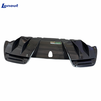 Kit de carrosserie diffuseur arrière en fibre de carbone sèche de haute qualité 3K style SN modifié pour Ferrari 296, kit de turbulences aériennes très populaire