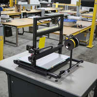 Kinerja andal serbaguna 3D saluran otomatis Printer huruf komponen bantalan tempat tidur panas mendukung tanda huruf PLA LED