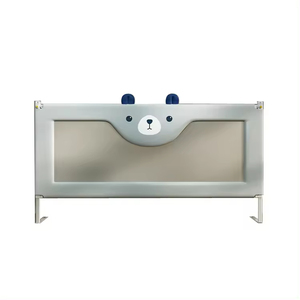 Barrière de lit portable en forme de dessin animé pour tout-petits, respirante et sécurisée, barrières et protections pour berceau de bébé - Product Image 1