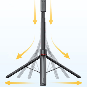 TT07 Selfie Stick 1760mm ổn định tự động Pop mở chân máy ai theo dõi khuôn mặt không dây điều khiển từ xa Selfie Stick xoay 360 - Product Image 4