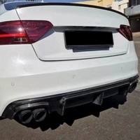 Diffuseur en Fiber de carbone Style A5 S5 RS prix usine pour Audi S5 B8.5 diffuseur arrière lèvre arrière 2012 2013 2014 2015 2016