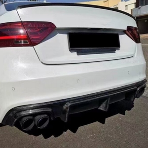 Diffuseur en Fiber de carbone Style <span class=keywords><strong>A5</strong></span> S5 RS <span class=keywords><strong>prix</strong></span> usine pour <span class=keywords><strong>Audi</strong></span> S5 B8.5 diffuseur arrière lèvre arrière 2012 2013 2014 2015 2016 - Product Image 6