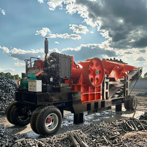 Giá thấp nhất trên toàn bộ Mạng Máy Nghiền hàm di động pe400x600 Sản xuất tại Trung Quốc sản phẩm bền các viên sỏi bị hỏng. - Product Image 1