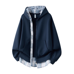 Veste de survêtement en tricot à fermeture éclair pour homme, mode décontractée d'hiver 2025, motif graphique, veste vintage de course - Product Image 2
