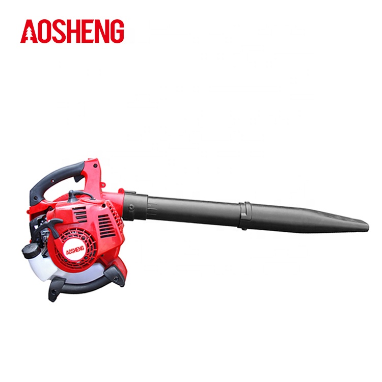 AOSHENG 2-х тактный двигатель 26cc бензин воздуходувка сада бензина мини воздуходувка для уборки листьев