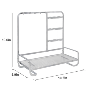 Support de rangement personnalisé en gros pour bijoux, présentoir pour colliers et bracelets, plateau en fer pour bagues, support pour boucles d'oreilles - Product Image 2