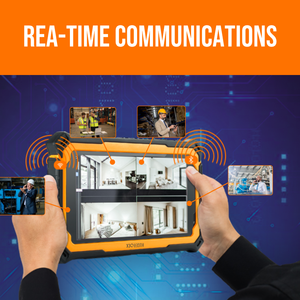 OEM t71ex 7 inch gồ ghề máy tính bảng PC ánh sáng cao NFC đọc Nhà Văn không dây máy quét mã vạch Quad Core 2200nits GSM công nghiệp MTK - Product Image 2