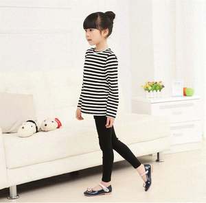 Pantalones de Algodón para Niñas, Color Caramelo, Leggings para Niñas, Pantalones Ajustados Tipo Lápiz para Niñas de 3 a 10 Años - Product Image 4