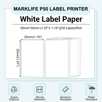 Marklife 2 pouces imprimante thermique caisse enregistreuse étiquette autocollant nouveau produit papier d'impression thermique adhésif étiquettes d'emballage d'origine