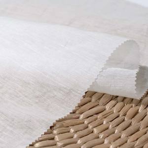 OEKO-TEX gecertificeerd zijde-hennep-katoen gemengd textiel 42g effen weving 22% zijde 27% hennep 51% katoen gemengd textiel voor pyjama's - Product Image 2