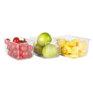 Plastic Fresh-keeping Salad <b>Storage</b> <b>Box</b> Kitchen Use for Food for Outdoor Party Picnic & Compartment Ice Tray - Product Image 3