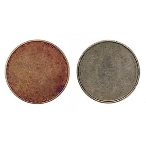 カスタム古いコイン高空白金属コインパーソナライズされたサイズとロゴ