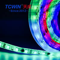 Tren elektronik 2025 TCWin 5050 Strip LED RGB Tiongkok Harga terbaik aplikasi ponsel pintar kontrol USB 2700K warna temperatur DC 5V