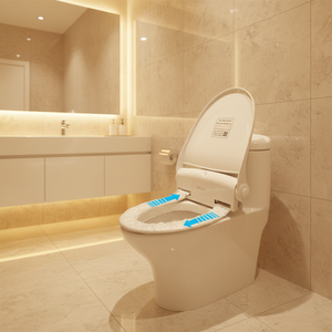 Siège de toilette automatique hygiénique, pour enfant, avec <span class=keywords><strong>film</strong></span> à usage unique, pour les hôtels, les bureaux et toutes les salles de bains officielles - Product Image 1