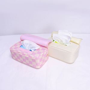 Bolsas de Maquillaje de Nailon Reutilizables Ecológicas con Impresión Personalizada, Impermeables, con Cierre, para Guardar Toallitas Húmedas para Mujer - Product Image 1
