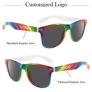 Promotion Rainbow Sunglasses New Model Designer Fashion Sun Glasses UV400 Retro Trendy Sunglasses 2022