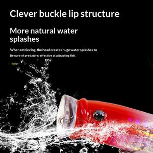 Nouvelle <span class=keywords><strong>leurre</strong></span> de pêche en acier inoxydable New Wave 7cm/9.4g, flottant, artificiel, dur, sans hameçons, pour la pêche en <span class=keywords><strong>mer</strong></span> et en eau douce - Product Image 2