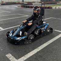 Go-Kart Eléctrico para Adultos y Adolescentes, Motor de 60V 1000W, Velocidad Máxima de 40 km/h, Transmisión por Cadena, Freno de Disco, para Exteriores