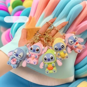 Porte-clés en peluche Stitch 0-10cm, jouet en plastique unisexe pour enfants, breloque pour sac cadeau - Product Image 1