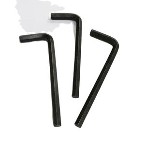 <span class=keywords><strong>Clé</strong></span> hexagonale de type L de haute précision 2.5mm 3.0mm 1/8 5/32 #8-32 <span class=keywords><strong>clé</strong></span> hexagonale hexagonale plaquée de zinc noir de nickel pour vis à six pans creux - Product Image 2